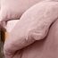 Brentfords Teddy Fleece Spannbetttuch Thermal Warm Soft Luxury Fluffy Cuddly Cosy Bettwäsche, Blush Pink - Single