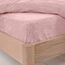 Brentfords Teddy Fleece Spannbetttuch Thermal Warm Soft Luxury Fluffy Cuddly Cosy Bettwäsche, Blush Pink - Single