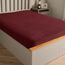Brentfords Teddy-Fleece-Spannbettlaken Burgund, Doppelbett-Teddy-Fleece-Spannbetttuch, ultraweiches, lichtbeständiges Laken, Thermo-Bettwäsche