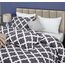 Utopia Bedding King-Size-Schmuse-Set (grau) mit 2 Kissenbezügen – Bettwäsche-Sets – Daunen-Alternative – weich und bequem – maschinenwaschbar