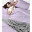 Utopia Bedding Bettbezug für Queen-Size-Bett: 1 Bettbezug mit 2 Kissenbezügen, 3-teiliges Bettwäsche-Set mit Reißverschluss, weich gebürstete Mikrofaser, 228 x 228 cm (Queensize, Lavendel)