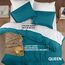 Utopia Bedding Duvet Cover Queen Size - 3 Piece with Zipper Closure - 1 Comforter Cover 90X90 Inches & 2 Pillow Shams 20X26 Inches (Denim Blue) Comforter Not Included