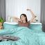 Utopia Bedding Duvet Cover Twin Size - 2 Piece with Zipper Closure - 1 Comforter Cover 68X90 Inches & 1 Pillow Sham 20X26 Inches (Spa Blue) Comforter Not Included