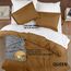 Utopia Bedding Duvet Cover Queen Size - 3 Piece with Zipper Closure - 1 Comforter Cover 90X90 Inches & 2 Pillow Shams 20X26 Inches (Mocha) Comforter Not Included