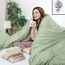 Utopia Bedding Duvet Cover Twin Size - 2 Piece with Zipper Closure - 1 Comforter Cover 68X90 Inches & 1 Pillow Sham 20X26 Inches (Sage) Comforter Not Included