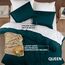 Utopia Bedding Duvet Cover Queen Size - 3 Piece with Zipper Closure - 1 Comforter Cover 90X90 Inches & 2 Pillow Shams 20X26 Inches (Teal) Comforter Not Included
