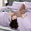 Utopia Bedding Bettbezug für Queen-Size-Bett: 1 Bettbezug mit 2 Kissenbezügen, 3-teiliges Bettwäsche-Set mit Reißverschluss, weich gebürstete Mikrofaser, 228 x 228 cm (Queensize, Lavendel)