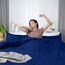 Utopia Bedding Duvet Cover Queen Size - 3 Piece with Zipper Closure - 1 Comforter Cover 90X90 Inches & 2 Pillow Shams 20X26 Inches (Royal Blue) Comforter Not Included