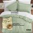 Utopia Bedding Bettbezug für King-Size-Bett: 1 Bettbezug mit 2 Kissenbezügen, 3-teiliges Bettwäsche-Set mit Reißverschluss, weich gebürstete Mikrofaser, 277 x 228 cm, Salbeigrün