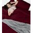 Utopia Bedding Duvet Cover Full Size - 3 Piece with Zipper Closure - 1 Comforter Cover 80X90 Inches & 2 Pillow Shams 20X26 Inches (Burgundy) Comforter Not Included