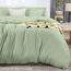 Utopia Bedding Bettbezug-Set für Queen-Size-Betten – 1 mit 2 Kissenbezügen, 3-teilig, Bettdeckenbezug, Reißverschluss, ultraweiche, gebürstete Mikrofaser, 228 x cm (Queen, Salbei)