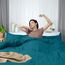 Utopia Bedding Duvet Cover Queen Size - 3 Piece with Zipper Closure - 1 Comforter Cover 90X90 Inches & 2 Pillow Shams 20X26 Inches (Denim Blue) Comforter Not Included