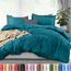 Utopia Bedding Duvet Cover Queen Size - 3 Piece with Zipper Closure - 1 Comforter Cover 90X90 Inches & 2 Pillow Shams 20X26 Inches (Denim Blue) Comforter Not Included