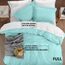 Utopia Bedding Duvet Cover Full Size - 3 Piece with Zipper Closure - 1 Comforter Cover 80X90 Inches & 2 Pillow Shams 20X26 Inches (Spa Blue) Comforter Not Included