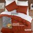 Utopia Bedding Duvet Cover Queen Size - 3 Piece with Zipper Closure - 1 Comforter Cover 90X90 Inches & 2 Pillow Shams 20X26 Inches (Orange) Comforter Not Included