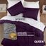 Utopia Bedding Duvet Cover Queen Size - 3 Piece with Zipper Closure - 1 Comforter Cover 90X90 Inches & 2 Pillow Shams 20X26 Inches (Purple) Comforter Not Included
