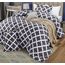 Utopia Bedding King-Size-Schmuse-Set (grau) mit 2 Kissenbezügen – Bettwäsche-Sets – Daunen-Alternative – weich und bequem – maschinenwaschbar
