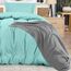 Utopia Bedding Duvet Cover Twin Size - 2 Piece with Zipper Closure - 1 Comforter Cover 68X90 Inches & 1 Pillow Sham 20X26 Inches (Spa Blue) Comforter Not Included
