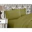 Elegant Comfort TM Luxuriöses Bettwäsche-Set, ägyptische Fadenzahl 1500, Bestickt, hochwertig, Hotelqualität Modern California King Salbeigrün