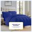 Sweet Home Collection 5 Piece Comforter Set Bag Solid Color All Season Soft Down Alternative Blanket & Luxurious Microfiber Bed Sheets, Twin, Royal Blue