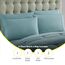 Sweet Home Collection Comforter Bed-In-A-Bag Solid Color All Season Ultraweiches Daunen-Alternativ Set und luxuriöse Bettwäsche, Polyester, Blau-Misty Blue, Twin
