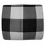 Bettdecken-Set, 5-teilige Kollektion, 1 Bettdecke, 1 Spannbetttuch, 1 Bettlaken, 2 Kissenbezüge, tiefe Tasche, weich, hochwertig, für alle Jahreszeiten, Buffalo-Schwarz-Grau, Doppelbett-Größe XL