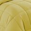 Sweet Home Collection 7-teiliges Bettwäscheset mit Tasche, einfarbig, für alle Jahreszeiten, weiche Daunen-Alternativdecke und luxuriöse Mikrofaser-Bettlaken, gelb, King-Size-Bett