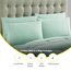 Sweet Home Collection 7-teiliges Bettdecken-Set, einfarbig, für alle Jahreszeiten, weiche Daunen-Alternative Decke und luxuriöse Mikrofaser-Bettlaken, Mint, Queensize-Bett