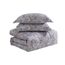 Bettdecken-Set in Tasche, Spannbetttuch, tiefe Tasche, elastische Ecken, wohlige Bettdecke, Kissen-, Zierkissenbezüge, Mikrofaser, alle Jahreszeiten, maschinenwaschbar, Paisley, King-Size