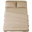 SONORO KATE Bettwäsche-Set, superweiche Mikrofaser, Fadenzahl 1800, ägyptische Bettlaken (40,6 cm tiefe Tasche, knitterfrei und hypoallergen, 4-teilig (Taupe, King-Size)