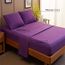 SONORO KATE Bettlaken Set Superweiche Mikrofaser 1800 Fadenzahl Luxus ägyptische Bettwäsche 18 Zoll Tiefe Taschenfalten und hypoallergen-4 teilig (Full Purple)