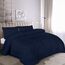 Utopia Bedding Bettwäsche-Set für King-Size-Betten, Marineblau, 3-teilig, Daunen-Alternative, weiches Bettwäsche-Set, 1 Bettdecke (228,6 x 259,1 cm), 2 Kissenbezüge (50,8 x 91,4 cm)