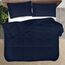 Utopia Bedding Bettwäsche-Set für King-Size-Betten, Marineblau, 3-teilig, Daunen-Alternative, weiches Bettwäsche-Set, 1 Bettdecke (228,6 x 259,1 cm), 2 Kissenbezüge (50,8 x 91,4 cm)