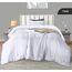 Utopia Bedding Bettwäsche-Set für Doppelbetten mit 1 Kissenbezug – Bettwäsche-Sets – Daunen-Alternative weiße Steppdecke – weich und bequem – maschinenwaschbar