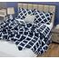Utopia Bedding Queen-Bettwäsche-Set, Marineblau, Bedruckt, Queen-Size-Größe, 3-teilig, leicht, für alle Jahreszeiten, Daunen-Alternative, Bettwäsche-Set mit 1 Bettdecke (223,5 x 223,5 cm) und 2