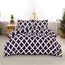 Utopia Bedding Queen-Bettwäsche-Set (Pflaume/lila) mit 2 Kissenbezügen – Bettwäsche-Sets – Daunenalternative Steppdecke – weich und bequem – maschinenwaschbar