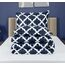 Utopia Bedding Queen-Bettwäsche-Set, Marineblau, Bedruckt, Queen-Size-Größe, 3-teilig, leicht, für alle Jahreszeiten, Daunen-Alternative, Bettwäsche-Set mit 1 Bettdecke (223,5 x 223,5 cm) und 2