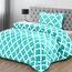Utopia Bedding Doppelbett-Bettwäsche-Set für Kinder (Aqua) mit 1 Kissenbezug – Bettwäsche-Sets – Daunenalternative Bettdecke – weich und bequem – maschinenwaschbar