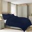 Utopia Bedding Bettwäsche-Set für King-Size-Betten, Marineblau, 3-teilig, Daunen-Alternative, weiches Bettwäsche-Set, 1 Bettdecke (228,6 x 259,1 cm), 2 Kissenbezüge (50,8 x 91,4 cm)