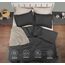 Utopia Bedding Queen-Size-Bettdecken-Set mit 2 Kissenbezügen, Bettwäsche-Set, Daunen-Alternative, graue Steppdecke, weich und bequem, maschinenwaschbar