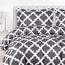 Utopia Bedding Bettdecken-Set – volle Größe Bettdecken-Sets (grau) mit 2 Kissenbezügen – Bettwäsche-Sets – Daunen-Alternative Bettdecke – weich und bequem – maschinenwaschbar