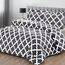 Utopia Bedding Bettdecken-Set – volle Größe Bettdecken-Sets (grau) mit 2 Kissenbezügen – Bettwäsche-Sets – Daunen-Alternative Bettdecke – weich und bequem – maschinenwaschbar