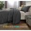 Utopia Bedding Bettwäsche-Set für King-Size-Betten, 3-teilig, Grau, Bettdecken-Sets, Daunen-Alternative, weiches Bett-Set, 1 Bettdecke (228,6 x 259,1 cm), 2 Kissenbezüge (50,8 x 91,4 cm)