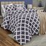 Utopia Bedding Queensize-Bettwäsche-Set (grau) mit 2 Kissenbezügen – Bettwäsche-Sets – Daunen-Alternative Bettdecke – weich und bequem – maschinenwaschbar