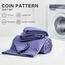 Love's cabin Quilts for Queen Bed Deep Purple Bedspreads Bedding Set - Summer Lightweight Bedspread Comforter - Coin Pattern Bedding Coverlet for All Season - 3-teilig (1 Steppdecke, 2 Kissenbezüge)