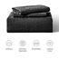 Love's cabin King Black Quilt Sets mit Münz-Muster, Steppdecke, Bettbezug, weich, leicht, Tagesdecke, Bett-Dekor, Bettbezug-Sets für alle Jahreszeiten (269,2 x 243,8 cm)