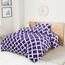 Utopia Bedding - Bettdecken-Set mit 1 Kissenbezug, 2-teiliges Bettwäsche-Set, Daunen-Alternative, weich und bequem, maschinenwaschbar, Lila, Doppelbett