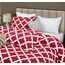 Utopia Bedding King-Size-Bettwäsche-Set (rot) mit 2 Kissenbezügen – Bettwäsche-Sets – Daunen-Alternative Bettdecke – weich und bequem – maschinenwaschbar