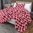 Utopia Bedding Doppelbett-Bettwäsche-Set für Kinder (rot) mit 1 Kissenbezug – Bettwäsche-Sets – Daunen-Alternative Steppdecke – weich und bequem – maschinenwaschbar