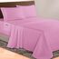 Elegant Comfort Luxuriöses 4-teiliges Bettlaken-Set, 1500 Premium-Mikrofaser, Hotelqualität, 46–61 cm tief, extra Tiefe Spannbettlaken, ultraweiche, 4-teilige Tiefe Bettlaken, Twin/Twin XL, Hellrosa